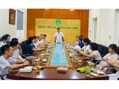 CÔNG ĐOÀN BỆNH VIỆN ĐA KHOA GIA LÂM TỔ CHỨC SƠ KẾT HOẠT ĐỘNG 6 THÁNG ĐẦU NĂM 2026